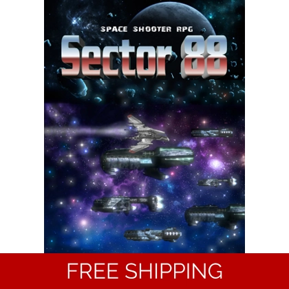 Sector 88 DIGITAL VERSION MSX2 space shooter rpg 2016
